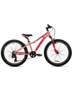 Подростковый велосипед Angel год 2023 цвет Оранжевый Красный Aspect