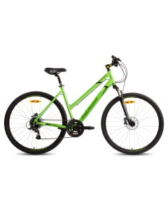 Велосипед Crossway 10 Lady 2022 20 зеленый черный Merida