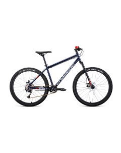 Велосипед Sporting 27 5 X D 2022 17 темно синий красный Forward