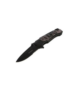 Туристический нож 3418746 черный фиолетовый Stinger