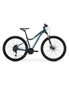 Велосипед Matts 7 30 2022 15 голубой зеленый Merida