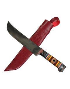 Нож Пчак Шархон средний ерма гарда гравировка ШХ16 Шафран