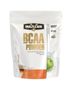 BCAA Powder Sugar Free 1 000 г зеленое яблоко Maxler