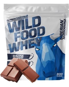 Сывороточный протеин Wild Food Whey Double Chocolate 900 г Siberian nutrogunz