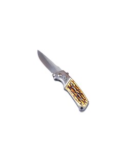 Нож складной полуавтоматический Пескарь клинок 6см слон кость Мастер к.