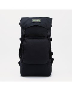 Рюкзак туристический на стяжке 40 л 3 наружных кармана цвет чёрный Huntsman