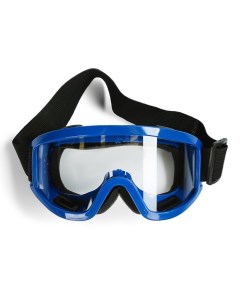 Горнолыжная маска стекло прозрачное цвет синий Nobrand