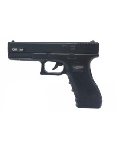 Пневматический пистолет S17 Glock17 металл пластик черный 4 5 мм Stalker