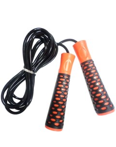 Скакалка скоростная PVC Jump Rope 275 см black orange Liveup