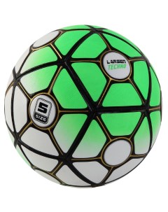 Футбольный мяч Techno 5 green Larsen