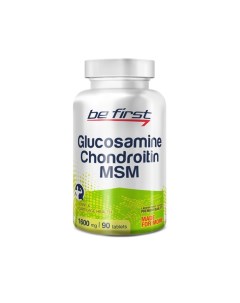 Глюкозамин хондритин MSM 90 таблеток Be first