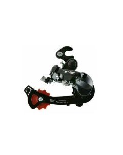 Переключатель задний для скоростей велосипеда TOURNEY ARDTZ500GSB 6ск крюк средний черный Shimano