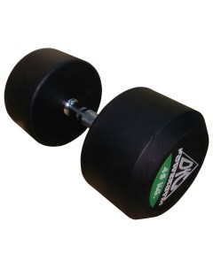 Неразборные гантели обрезиненные Powergym DB002 2 x 45 кг черный Dfc