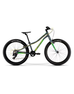 Велосипед Matts J 24 Eco 2022 11 5 mattcoolgrey greenyellow Merida