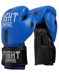 Боксерские перчатки 4153949 синие 8 унций Fight empire