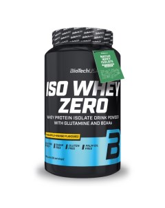 Изолят сывороточного протеина Iso Whey Zero порошок 908 г Ананас манго Biotechusa