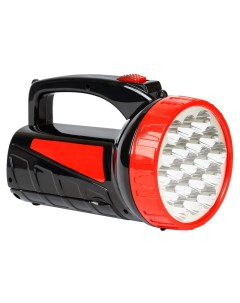 Туристический фонарь SBF 100 K черный красный 2 режима Smartbuy