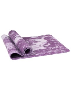 Коврик для йоги квадраты с размытием purple 183 см 6 мм Sangh
