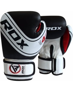 Боксерские перчатки JBG 4B белые черные 6 унций Rdx