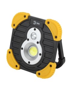 Аккумуляторный фонарь PA 801 желтый черный 10Вт б0036614 Era