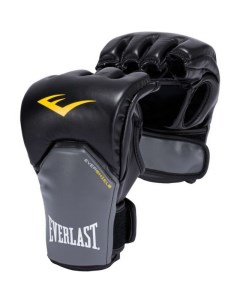 Снарядные перчатки Competition Style MMA черный серый S M Everlast