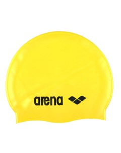 Шапочка для плавания Classic Silicone Cap желтая Arena