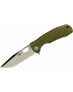 Нож Tanto D2 M с зеленой рукоятью HB1408 Honey badger