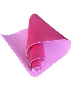Коврик для йоги ТПЕ 183х61х0 6 см розовый светло розовый B34416 Milinda