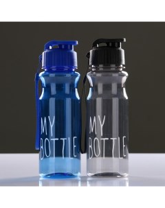 Бутылка для воды My bottle 500 мл 6 5 х 22 см микс Nobrand