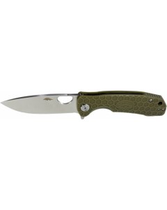 Нож Flipper D2 M с зеленой рукоятью HB1057 Honey badger