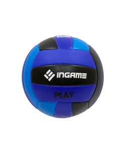 Мяч волейбольный Play черно сине голубой Ingame