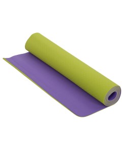 Коврик для фитнеса TPE violet green 173 см 4 мм Larsen