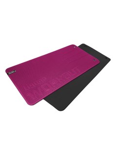 Коврик для йоги и фитнеса TI WOMOO1S фиолетовый черный 100 см 10 мм Tiguar