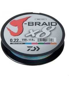 Леска J braid 8 Grand 30LB 13 кг 150 м диаметр 0 2 мм Daiwa