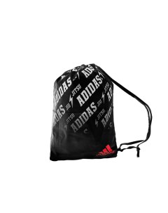 Спортивная сумка Satin Carry Bag Jiu Jitsu черная красная Adidas