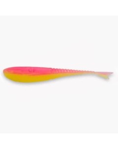 Силиконовая приманка Glider 5 120 мм 13d Peach Кальмар 6 шт Crazy fish