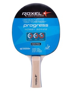 Ракетка для настольного тенниса Hobby Progress коническая ручка 1 звезда Roxel