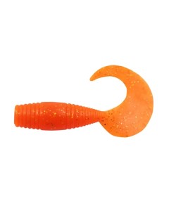 Твистер YAMAN PRO Spry Tail р 2 inch цвет 03 Carrot gold flake уп 10 шт Yaman