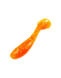 Виброхвост YAMAN PRO Boost Up р 4 inch цвет 03 Carrot gold flake уп 4 шт Yaman