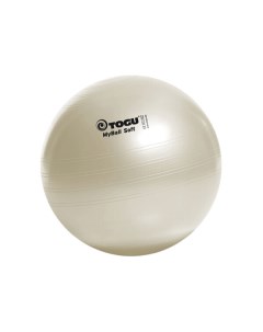 Гимнастический мяч My Ball Soft 75 см белый перламутровый Togu