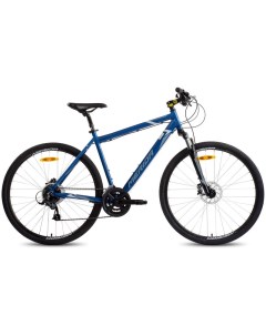 Комфортный велосипед Crossway 10 год 2022 цвет Синий Белый ростовка 21 5 Merida