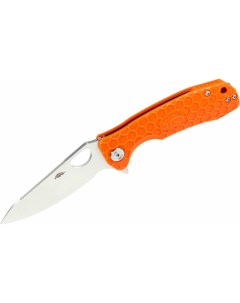 Нож Leaf L с оранжевой рукоятью HB1293 Honey badger