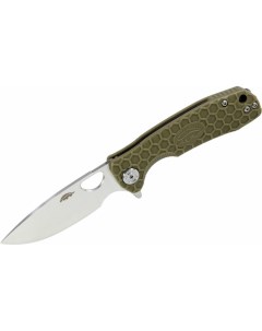 Нож Flipper L с зелёной рукоятью HB1003 Honey badger