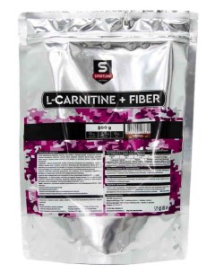 L Carnitine Fiber Bag Nutrition 500 гр малина Sportline