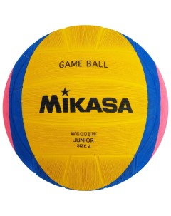 Мяч для водного поло W6008W Junior 2 желтый розовый синий Mikasa