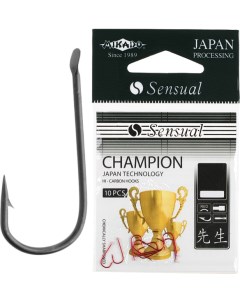 Рыболовные крючки Sensual Champion 12 10 шт Mikado