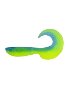 Твистер YAMAN PRO Mermaid Tail р 3 inch цвет 18 Ice Chartreuse уп 10 шт Yaman