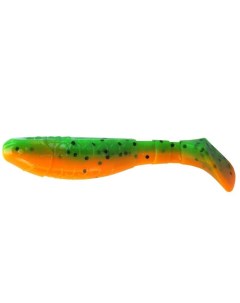 Виброхвост Chubby 9 см Pepper Green Orange HS 4 018 набор 5 шт Helios