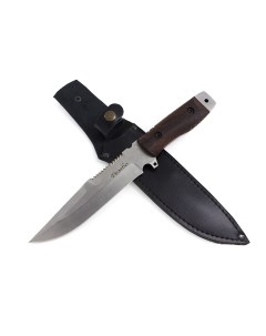 Туристический охотничий тактический нож Рембо сталь AUS8 рукоять венге Legioner
