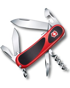 Мультитул Evolution красно черный 12 опций Victorinox